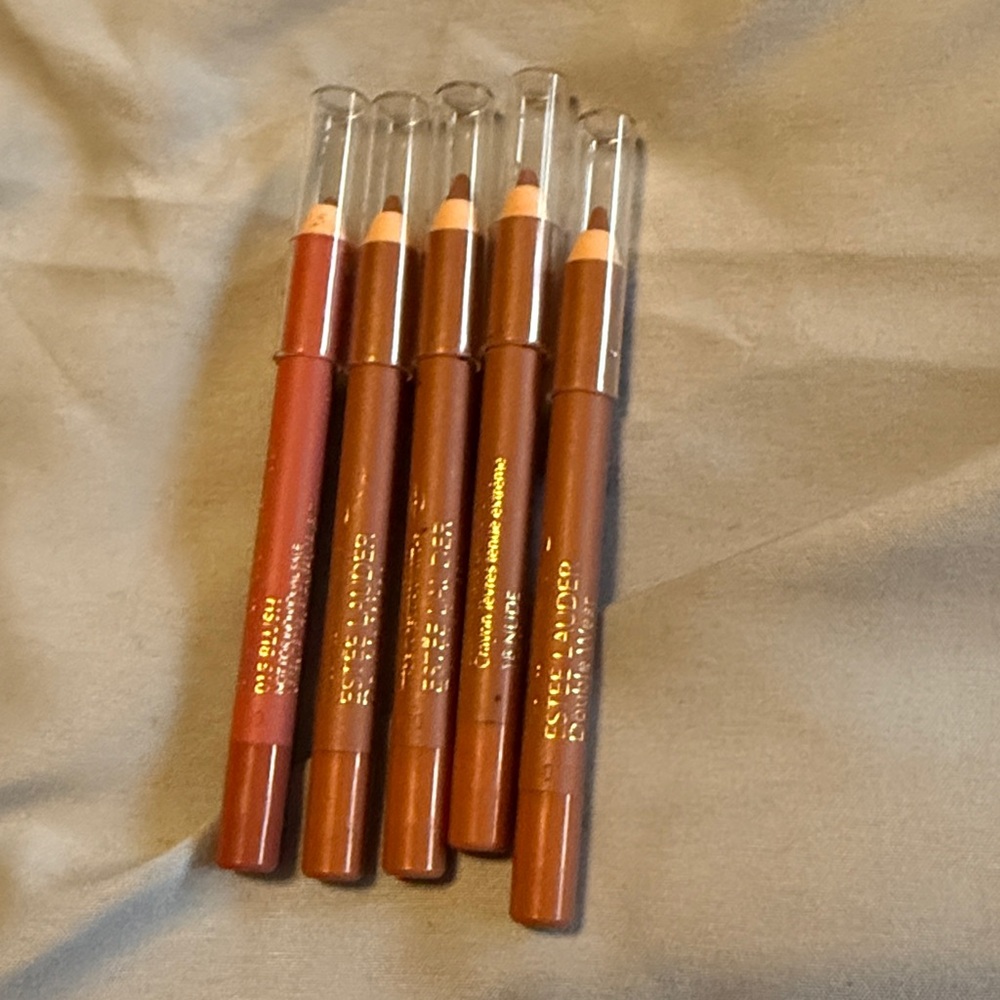 Estee Lauder Lip Liner Set - Rich Brown and Warm Pink